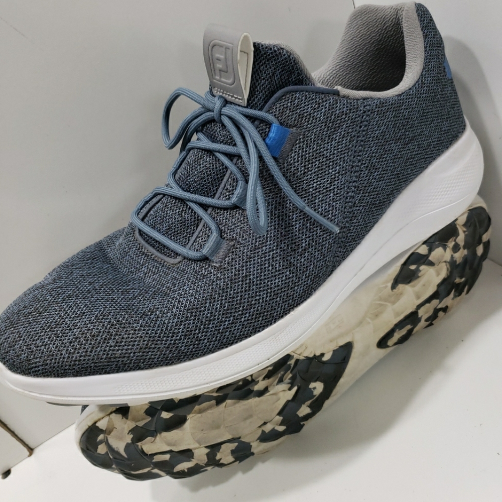 FJ FootJoy FLEX 12M men's Mesh Comfort Golf shoes Denim Blue